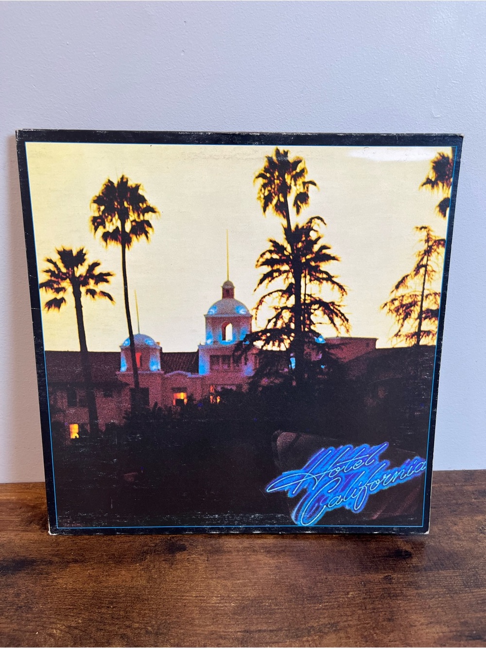 Vintage Eagles Hotel California Vinyl Record